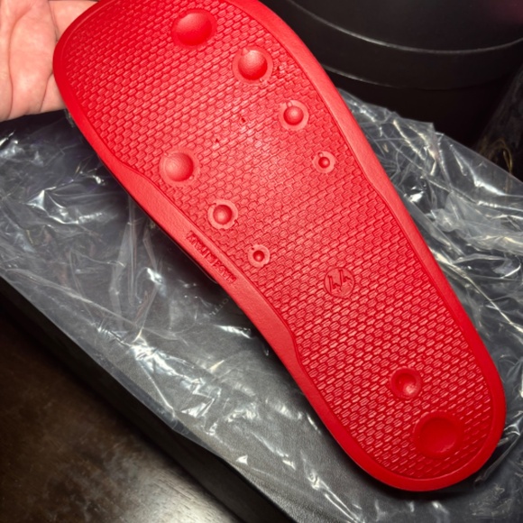 Giuseppe Zanotti Red Slides - Picture 4 of 4